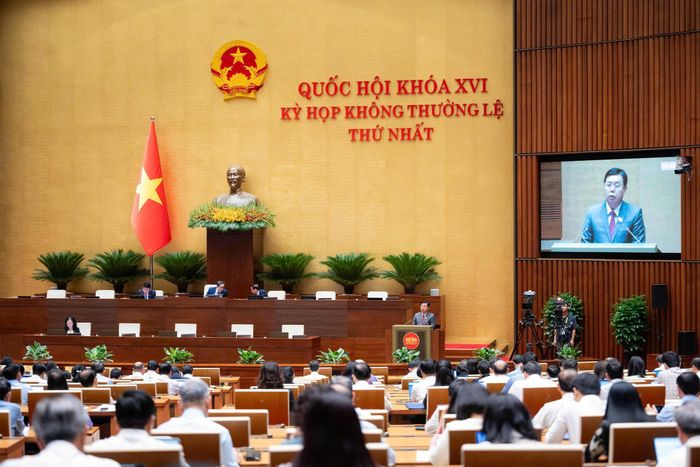 Quang cảnh phiên họp. Ảnh: Media Quốc hội.