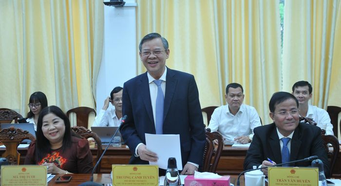 Ông Trương Cảnh Tuyên mong rằng, sau lễ ký kết, nhà đầu tư bắt tay tham gia thực hiện các dự án.