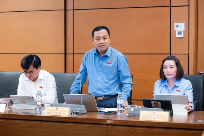 Phó Chủ nhiệm Ủy ban Quốc phòng, An ninh và Đối ngoại của Quốc hội Nguyễn Ngọc Hà. Ảnh: Media Quốc hội.