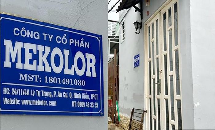 Trụ sở công ty nằm trong con hẻm nhỏ đường Lý Tự Trọng, TP Cần Thơ.