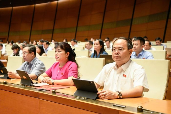Các đại biểu tham dự phiên họp. Ảnh: Đức Thanh