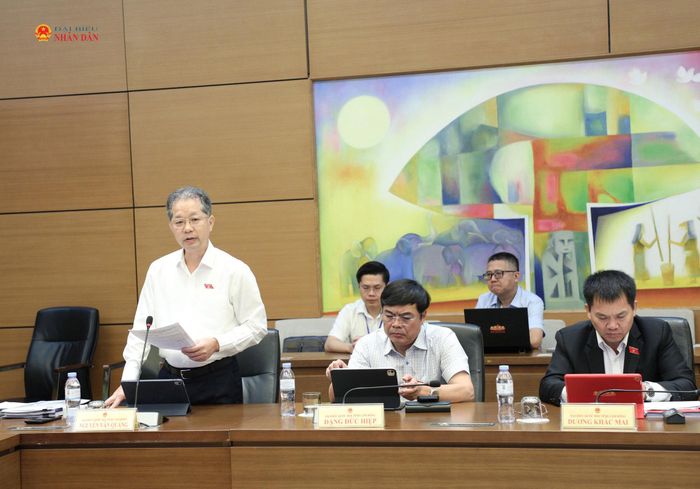 ĐBQH Nguyễn Văn Quảng (Lâm Đồng) phát biểu