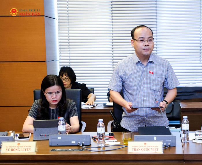 ĐBQH Trần Quốc Việt (Hưng Yên) phát biểu