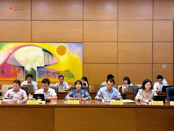 Đoàn ĐBQH tỉnh Lâm Đồng dự phiên thảo luận tổ