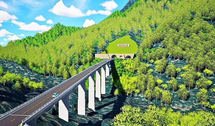 Phối cảnh hầm Hoàng Liên. Ảnh: CTV