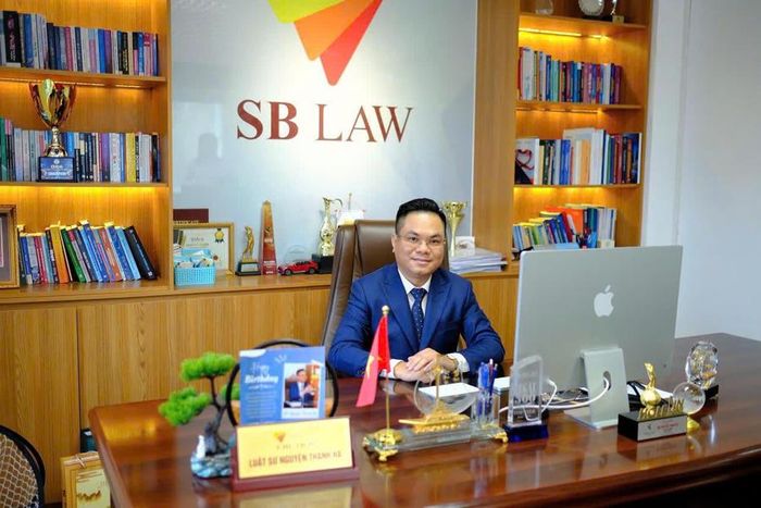 Luật sư Nguyễn Thanh Hà - Chủ tịch công ty luật SBLAW. Ảnh: NVCC