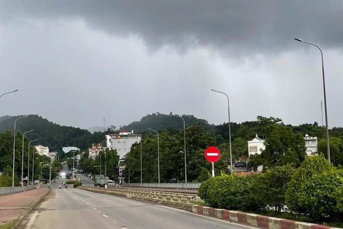 Thời tiết các khu vực trong tỉnh ngày 7/8/2026, có mưa rào, có nơi mưa vừa mưa to và dông.