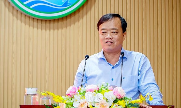 Đồng chí Huỳnh Quốc Việt, Phó Bí thư Thường trực Tỉnh ủy, quán triệt 6 nội dung cốt lõi của Chỉ thị số 07.