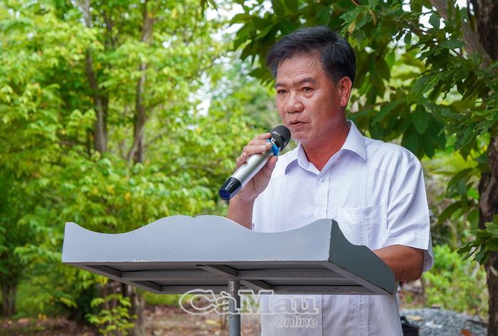 Ông Võ Văn Thủy, đại diện gia đình, trân trọng cảm ơn các cấp, các ngành đã hỗ trợ xây dựng nhà ở.