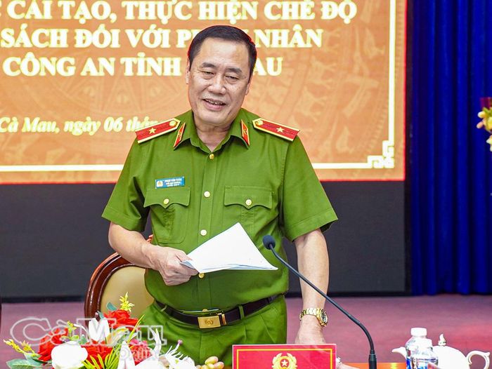 Thiếu tướng Phạm Văn Thân, Phó Cục trưởng Cục Cảnh sát quản lý trại giam, cơ sở giáo dục bắt buộc, trường giáo dưỡng (Bộ Công an), trưởng đoàn kiểm tra,