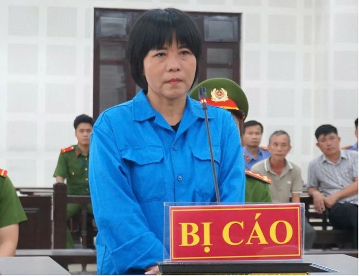 Bị cáo Tô Thị Ty Na . Ảnh: Thanh niên.