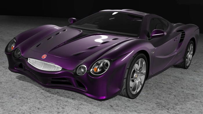  Mitsuoka Orochi lấy cảm hứng từ truyền thuyết rắn thần, với hàng loạt đường cong uốn lượn đầy táo bạo 