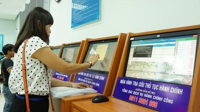 Hệ thống tra cứu thủ tục hành chính dịch vụ công