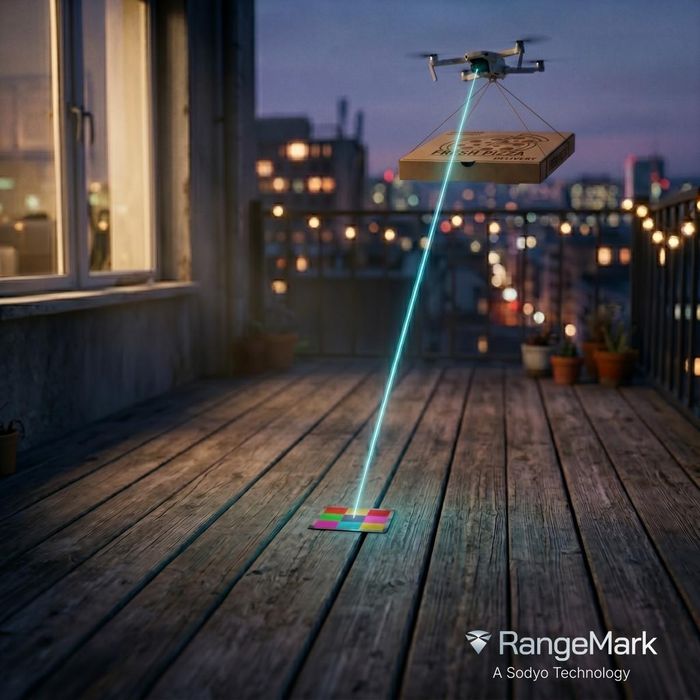 Một ứng dụng thương mại của công nghệ RangeMark. Ảnh: Sodyo