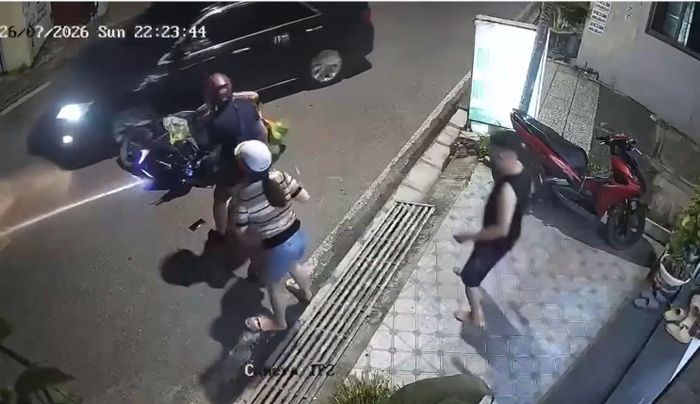 Sau khi gây tai nạn, tài xế Toàn tăng ga rời khỏi hiện trường.