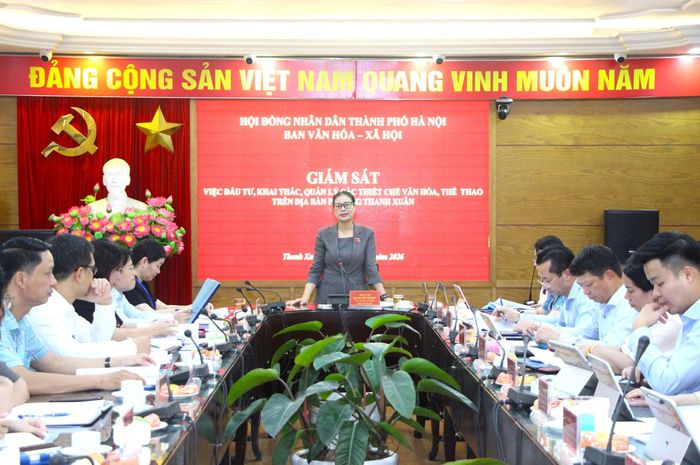 Quang cảnh buổi giám sát. Ảnh: TT