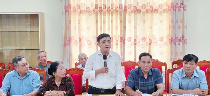Đại biểu phát biểu tại hội nghị. Ảnh: HT