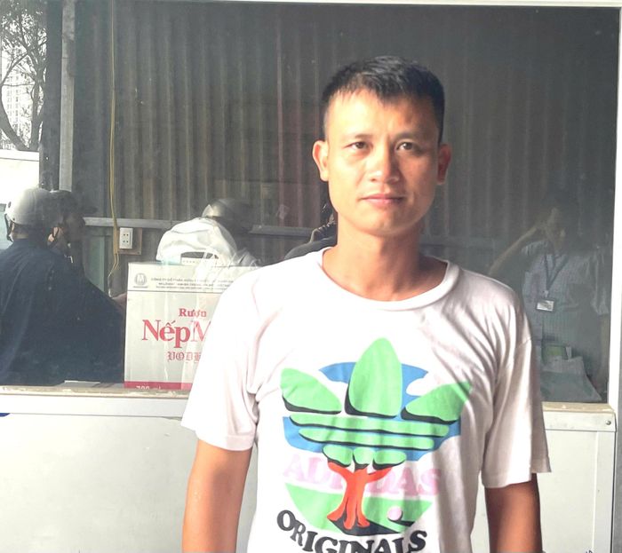 Ông Triệu Khắc Lâm, hộ kinh doanh thuê nhà xưởng trên đường Vũ Đức Úy, phường Thanh Liệt. Ảnh: Đào Tuyết