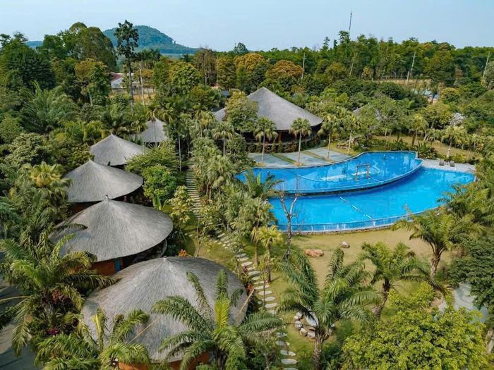 Làng Mít- điểm đến tiêu biểu của xã Đoài Phương. Ảnh: PV