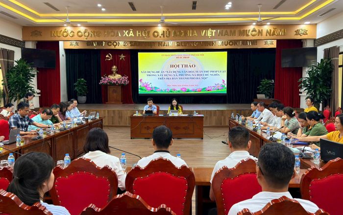 Quang cảnh hội thảo. Ảnh: Thanh Hà