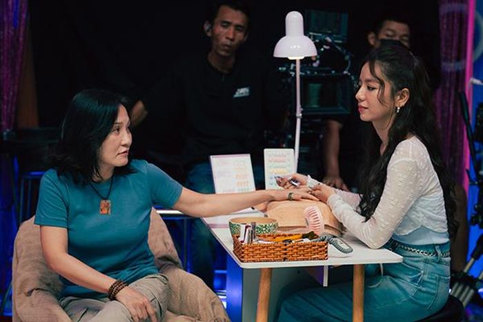 Hồng Đào và diễn viên Hạ Anh.