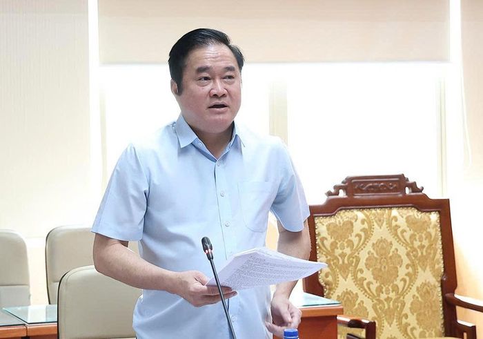 Lãnh đạo Cục Phòng bệnh phát biểu. Ảnh: Trần Minh