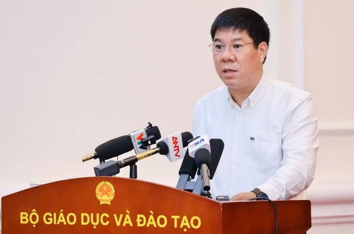 Cục trưởng Cục Quản lý chất lượng (Bộ GD&ĐT) Huỳnh Văn Chương. Ảnh: HB