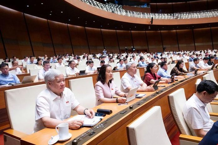Các ĐBQH tham dự Kỳ họp. Ảnh: Media Quốc hội