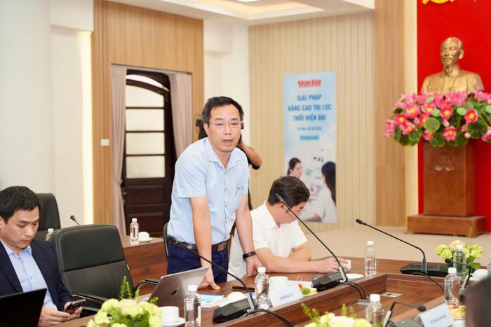 TS.BS Bùi Hữu Toàn, Cục Phòng bệnh, Bộ Y tế chia sẻ tại tọa đàm. Ảnh: Thanh Hải