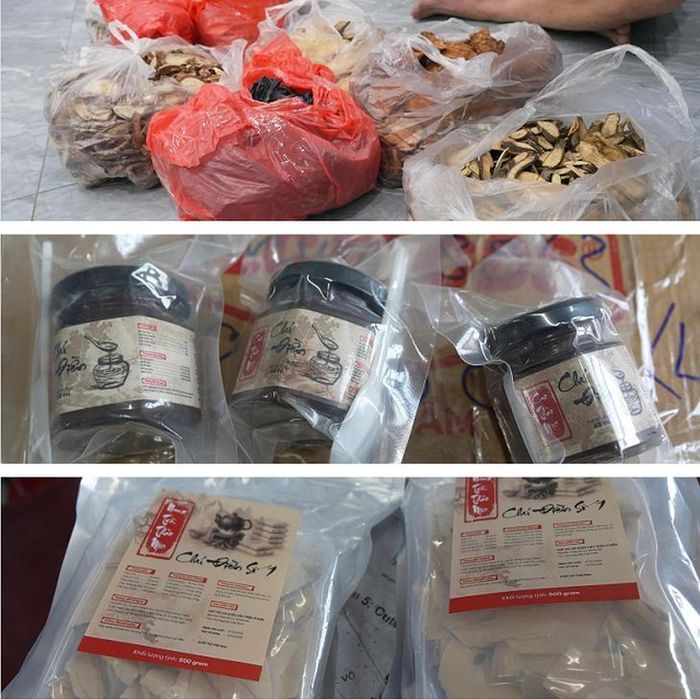 Tang vật được thu giữ. Ảnh: Công an tỉnh Cao Bằng.