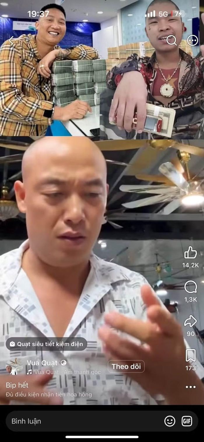  Mâu thuẫn xuất phát từ những lần livestream "đấu tố" nhau trên mạng xã hội. (Ảnh chụp màn hình) 