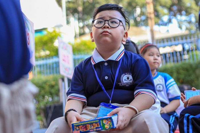 Học sinh trường tiểu học Phan Văn Trị (TP.HCM). Ảnh minh họa: Khương Nguyễn.