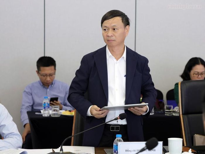 Thứ trưởng Bộ KH&amp;CN Hoàng Minh phát biểu - Ảnh: VGP/Gia Huy