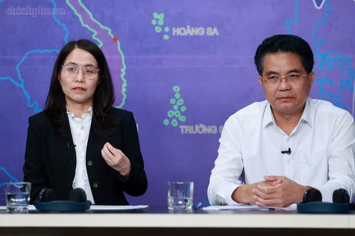 Bà Bùi Thu Thủy thông tin về các cơ chế, chính sách gì để nâng cao tính lan tỏa của khu vực FDI thông qua chuyển giao công nghệ, phát triển công nghiệp hỗ trợ và liên kết với doanh nghiệp trong nước - Ảnh: chinhphu.vn/Nhật Bắc