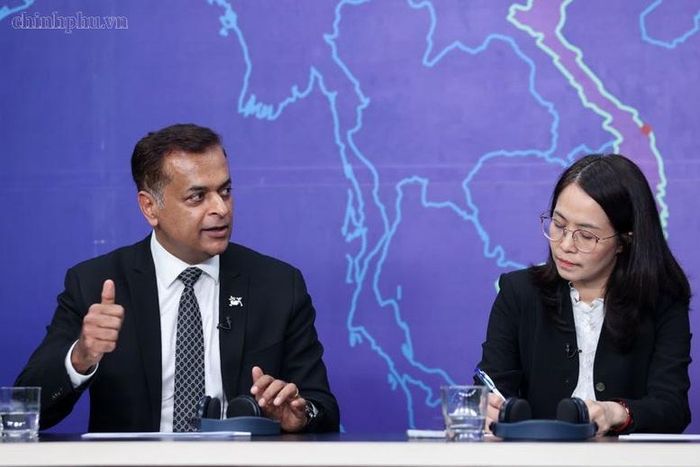Tổng Giám đốc Nestlé Việt Nam Binu Jacob: Doanh nghiệp FDI thực sự là những đối tác có cam kết dài hạn và tâm huyết đối với những định hướng, chính sách mà Việt Nam đã, đang và sẽ triển khai - Ảnh: chinhphu.vn/Nhật Bắc