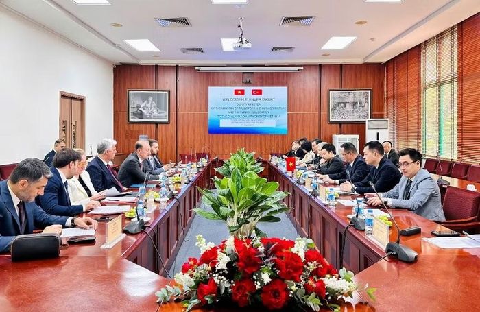 Toàn cảnh lễ trao đổi và ký kết Bản ghi nhớ về hợp tác hàng không dân dụng Việt Nam-Thổ Nhĩ Kỳ. (Ảnh: Cục Hàng không Việt Nam)