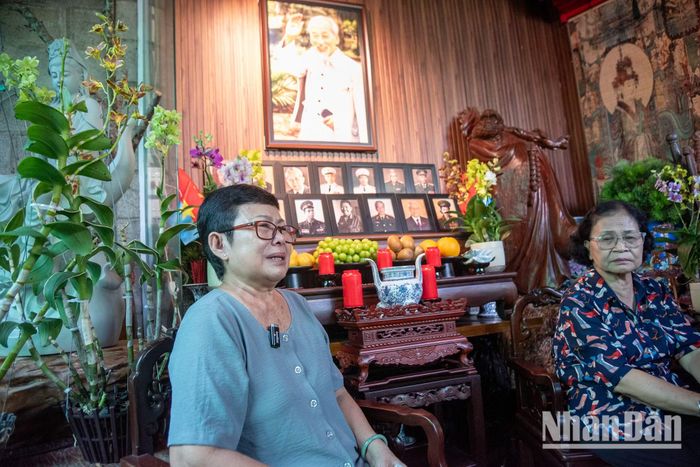 Bà Ngô Thị Ánh Tuyết vẫn luôn sống trong nỗi nhớ và hy vọng tìm được cha là chiến sĩ biệt động Sài Gòn Ngô Văn Cáng. (Ảnh: MINH DUY)