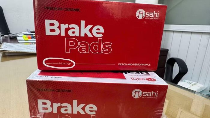 Sản phẩm phụ tùng mang nhãn hiệu Asahi được xác định vi phạm quyền sở hữu trí tuệ các thương hiệu đang được bảo hộ tại Việt Nam.