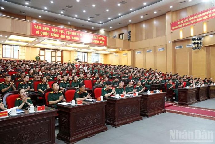 Các đại biểu tham dự hội nghị. (Ảnh: ĐĂNG HUY)