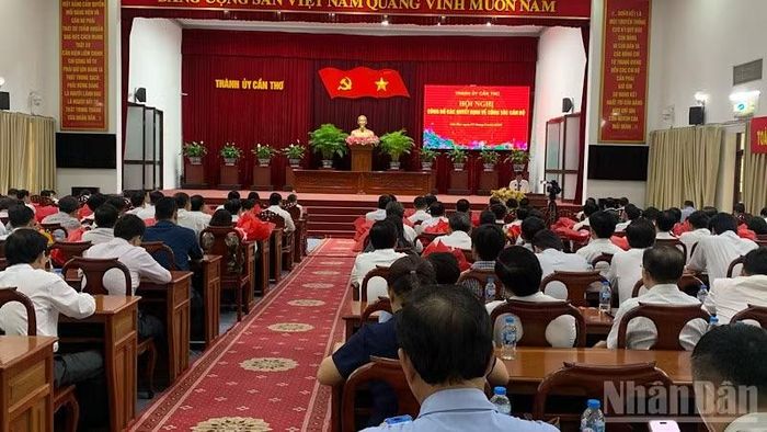 Quang cảnh hội nghị.