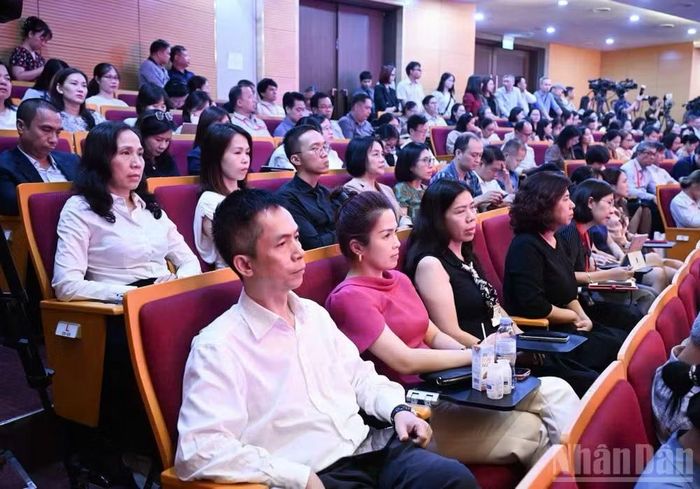 Các đại biểu tham dự Hội nghị. (Ảnh: TRẦN HẢI)