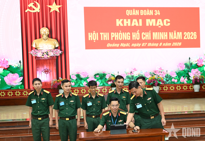Bốc thăm thi Phòng Hồ Chí Minh các tiểu đoàn trực thuộc Sư đoàn 10. 
