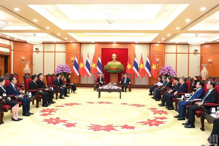 Quang cảnh cuộc tiếp. Ảnh: nhandan.vn