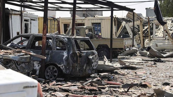Một cuộc tấn công của Saudi Arabia vào vị trí các tay súng ở Iraq vào tháng 7. Ảnh: CGTN