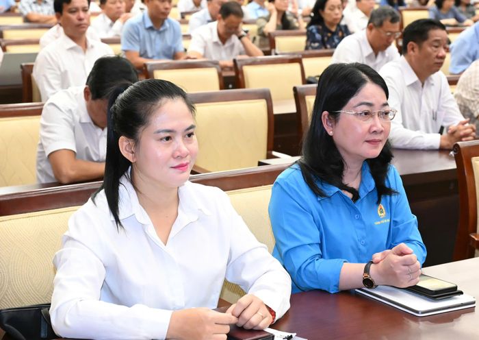  Đại biểu dự hội nghị. Ảnh: VIỆT DŨNG 