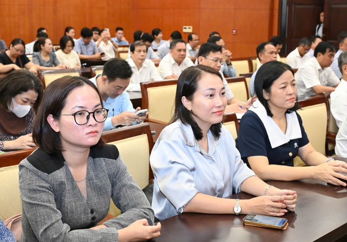  Đại biểu dự hội nghị. Ảnh: VIỆT DŨNG 