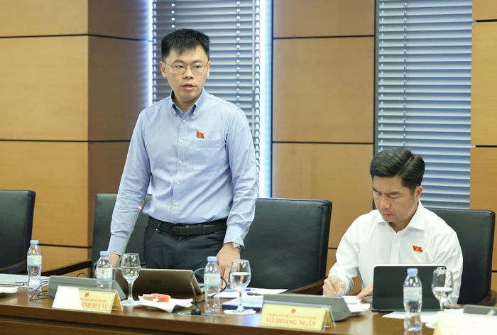  ĐB Trương Minh Huy Vũ (TPHCM). Ảnh: QUANG PHÚC 