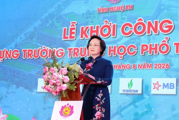  Phó Thủ tướng Phạm Thị Thanh Trà phát biểu tại buổi lễ 