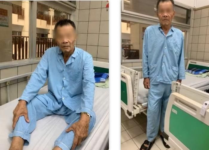Sau mổ thì 2 cắt toàn bộ dạ dày, bệnh nhân ngồi dậy hậu phẫu ngày 2 và đi lại dễ dàng hậu phẫu ngày 5 - Ảnh BVCC