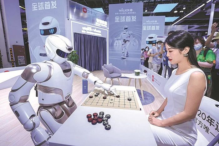 AI phát triển mở ra nhiều cơ hội việc làm cho giới trẻ. Ảnh: China Daily